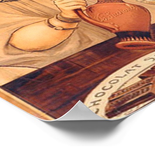 Chocolate Angel Frans Antiek Poster (Hoek)