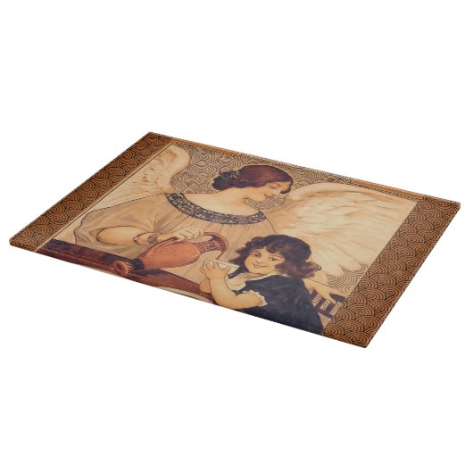 Chocolate Angel Frans Antiek Snijplank (Hoek)