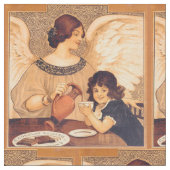 Chocolate Angel Frans Antiek Stof (Close Up)
