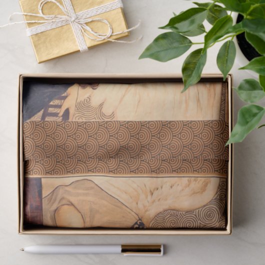 Chocolate Angel Frans Antiek Tissuepapier (Geschenk)