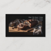 Chocolate babka loaf Visitekaartje (Achterkant)