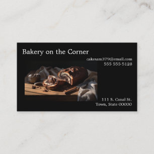 Chocolate babka loaf Visitekaartje