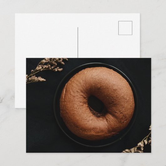 Chocolate Bagels Briefkaart (Voorkant / Achterkant)