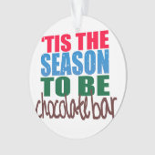 Chocolate Bar-versiering Ornament (voorkant)
