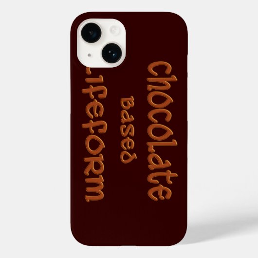 Chocolate Based Lifeform iPhone 6-Hoesjes Case-Mate iPhone Case (Achterkant)