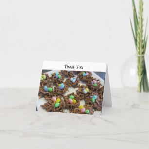 Chocolate Bird Nests Bedankt