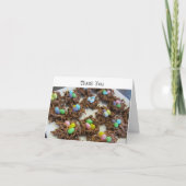 Chocolate Bird Nests Bedankt (Voorkant)
