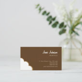 Chocolate Bite Funny Creative visitekaartje