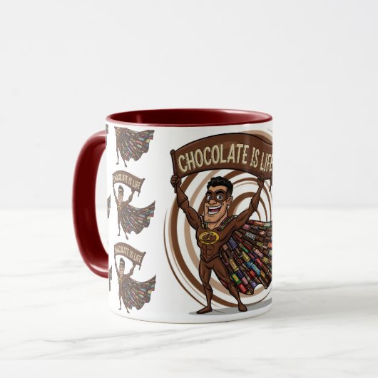 Chocolate Bliss Mug Mok (Voorkant links)