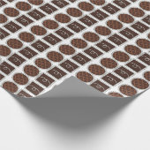 Chocolate Bon Bon Snoep Chocoholic Chocolatier Cadeaupapier (Hoek)