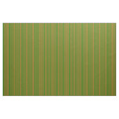 Chocolate Brown & Green Stripes Pattern Stof (Fat Quarter)