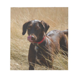 Chocolate Brown Labrador Retriever Notitieblok