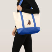 Chocolate Brown Labrador Retriever Tote Bag (Voorkant (product))