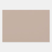 Chocolate Brown Mocha Cream Leopard Glitter Inpakpapier Vel (Voorkant 2)