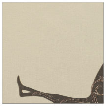 Chocolate Brown Patterned Flamingo