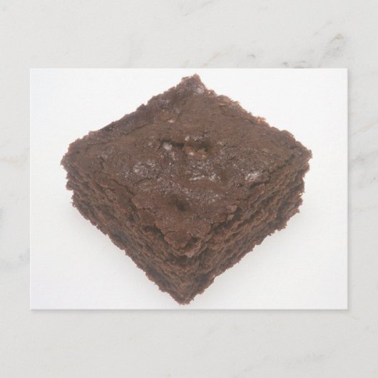 Chocolate Brownie Briefkaart (Voorkant)
