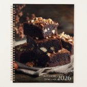 Chocolate Brownie Dessert 2026 Planner (Voorkant)