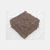 Chocolate Brownie Fleece Deken (Voorkant (Horizontaal))