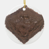 Chocolate Brownie Keramisch Ornament (Voorkant)