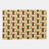 Chocolate Brownie With Vanilla Ice Cream Theedoek (Horizontaal)