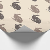 Chocolate Bunnies Cadeaupapier (Hoek)