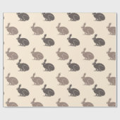 Chocolate Bunnies Cadeaupapier (Vlak)