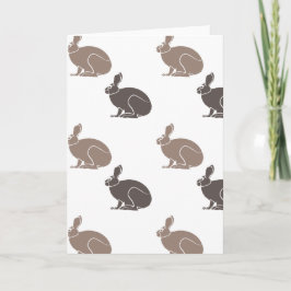 Chocolate Bunnies Feestdagen Kaart