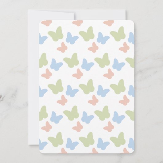 Chocolate Bunny Easter Brunch Egg Hunt Invitation Kaart (Achterkant)