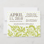 Chocolate Bunny-uitnodigingen Kaart (Achterkant)