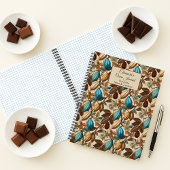 Chocolate Cacao Tasting Journal Spiral Notebook Notitieboek
