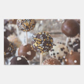 Chocolate Cake Pop Stickers (Voorkant)