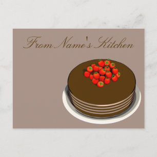 Chocolate Cake Recept Kaart