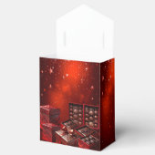 Chocolate Candy Christmas Holiday Gift Box Bedankdoosjes (Geopend)