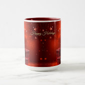 Chocolate Candy Christmas Holiday Mug Mok (Midden)