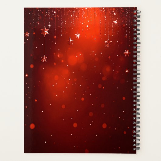 Chocolate Candy Christmas Holiday Planner (Achterkant)