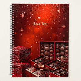 Chocolate Candy Christmas Holiday Planner