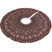 Chocolate Candy Christmas Tree Skirt Kerstboom Rok (Gekanteld)