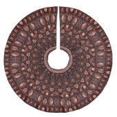 Chocolate Candy Christmas Tree Skirt Kerstboom Rok (Voorkant)