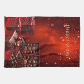 Chocolate Candy Holiday Kitchen Towel Theedoek (Horizontaal)