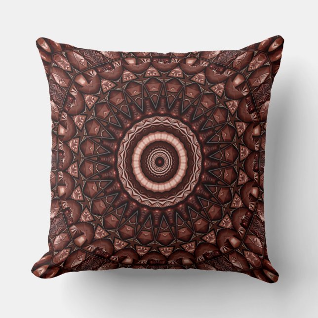 Chocolate Candy Holiday Throw Pillow Kussen (Voorkant)