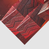 Chocolate Candy Holiday Tissue Paper Tissuepapier (Detail)