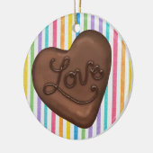 Chocolate Candy Love - SRF Keramisch Ornament (Links)