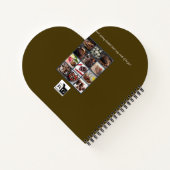 Chocolate Candy Personalized Notebook Notitieboek (Achterkant)