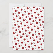 Chocolate Cherry Cake | Aanbesteding op zondag Kaart (Achterkant)