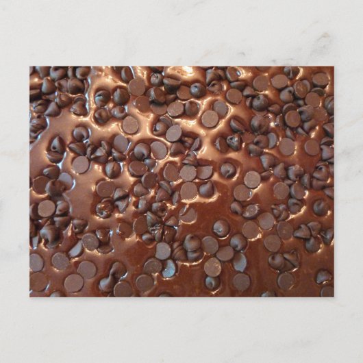 Chocolate Chip Brownies Briefkaart (Voorkant)