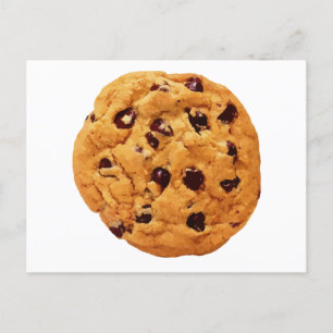 Chocolate Chip Cookie Afbeelding Briefkaart