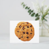 Chocolate Chip Cookie Afbeelding Briefkaart (Staand voorkant)