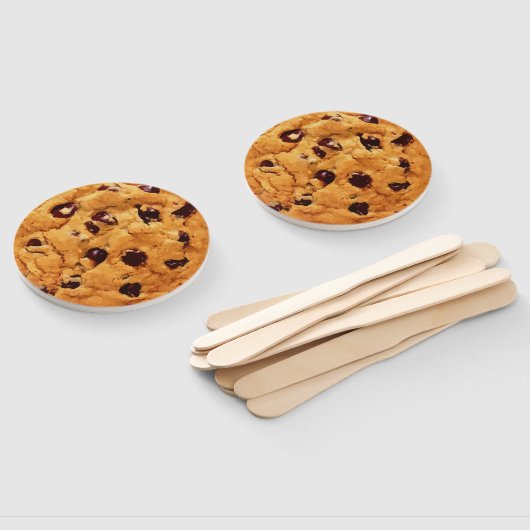 Chocolate Chip Cookie Afbeelding Handwaaier (Niet-gemonteerd)