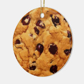Chocolate Chip Cookie Afbeelding Keramisch Ornament (Links)