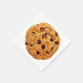 Chocolate Chip Cookie Afbeelding Servet (Hoek)